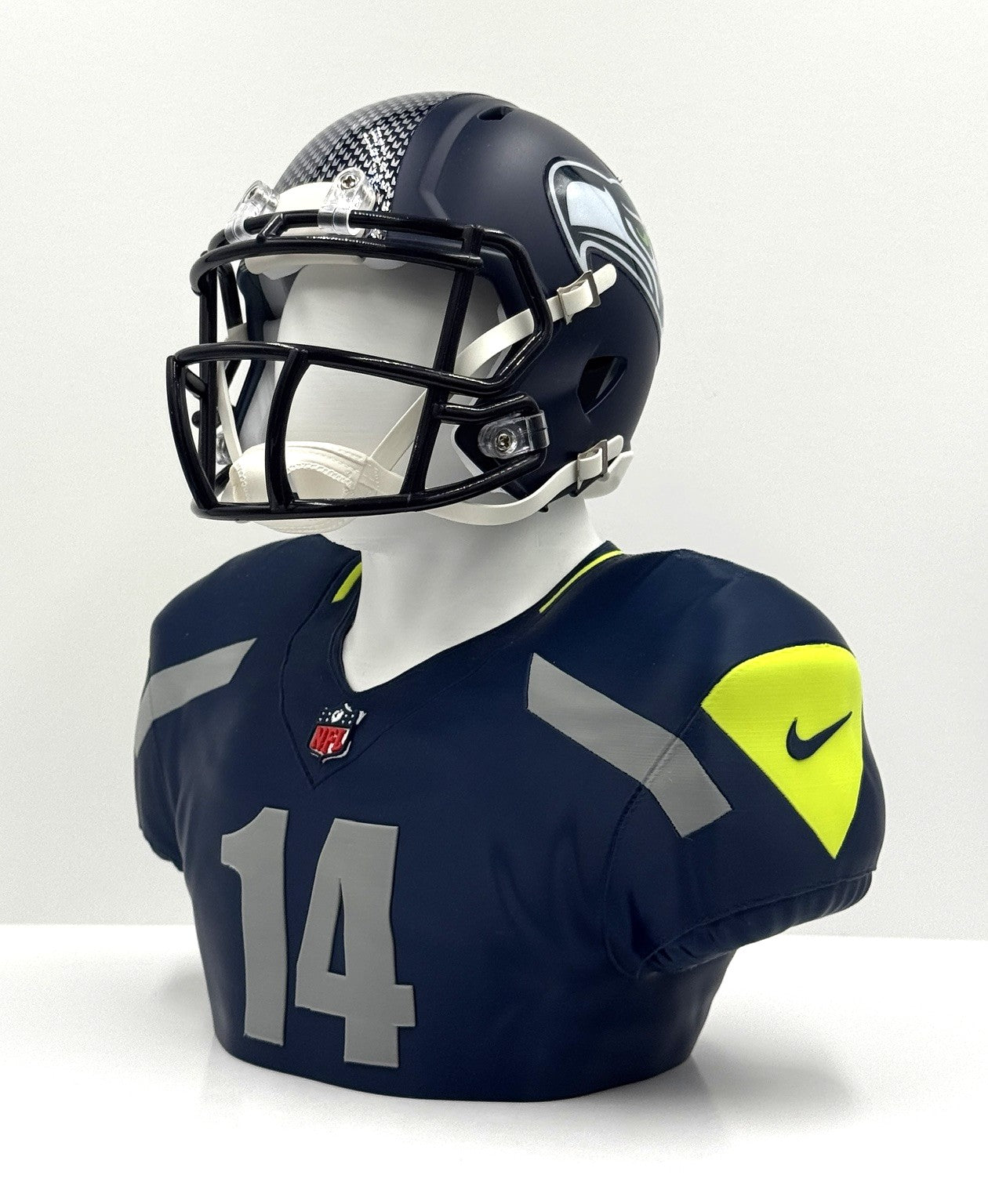 Personalized NFL & NCAA Inspired Mini Helmet Desktop Displays