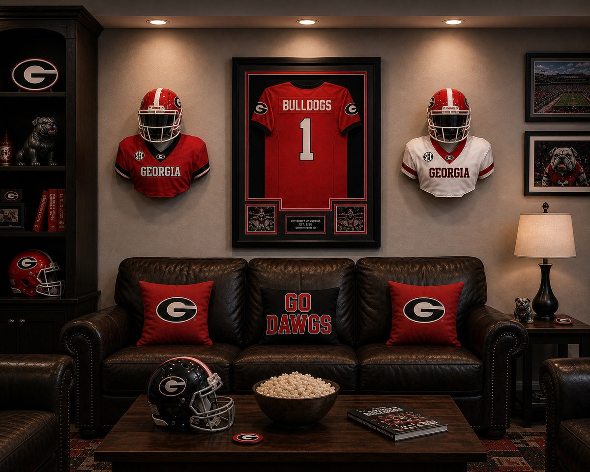 NFL @ NCAA Inspired Wall Mount Mini Helmet Displays