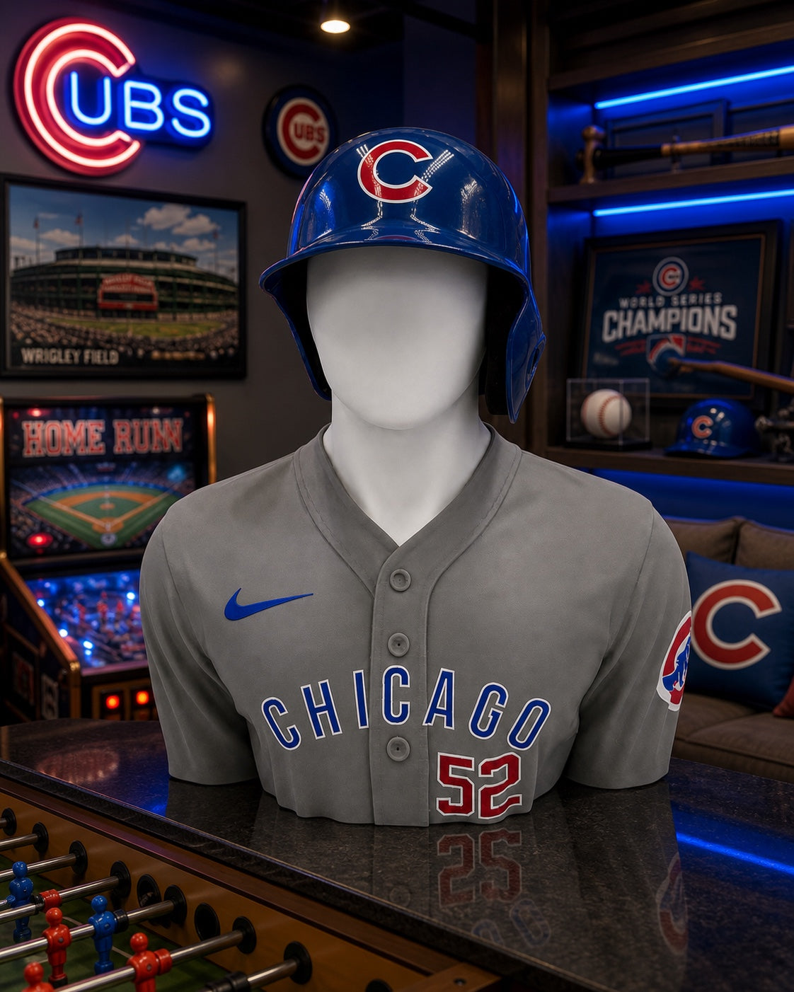 Personalized Baseball BUDDEEZ | MLB-Inspired Mini Helmet Display Stand