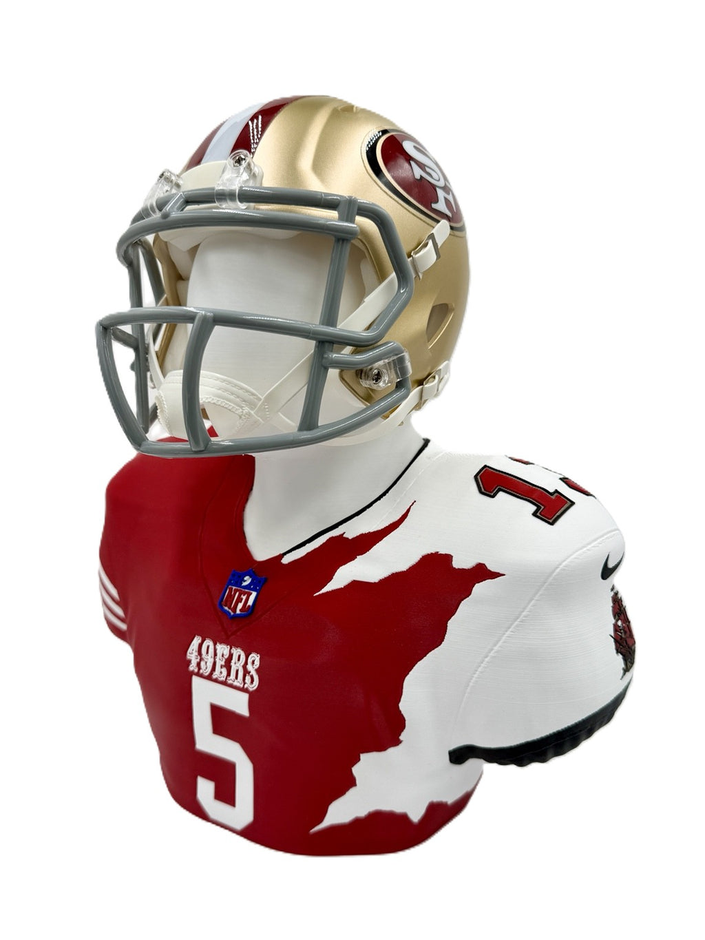 Customized RIPS for NFL & NCAA Inspired Mini Helmet Desktop Displays