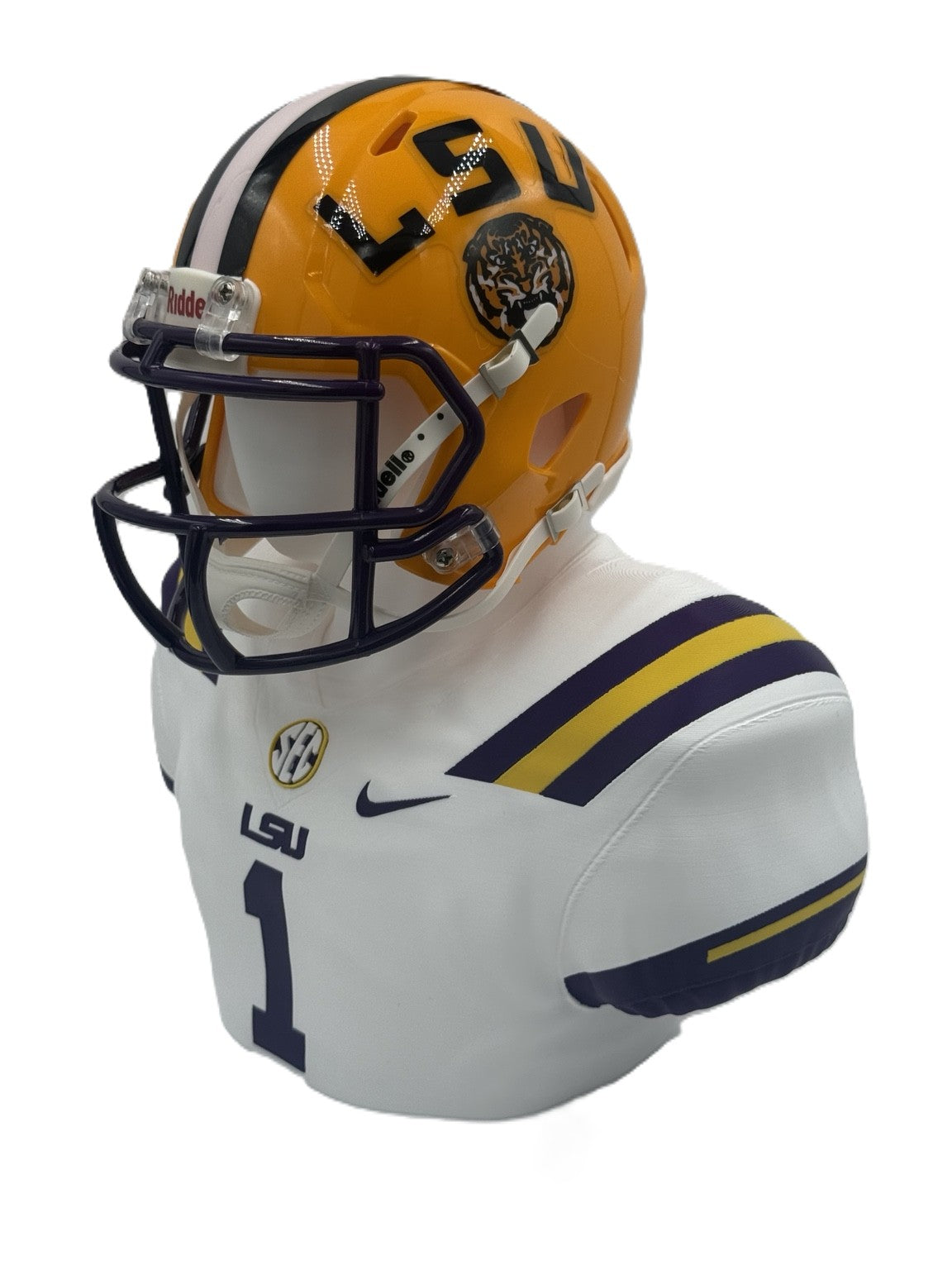 Personalized NFL & NCAA Inspired Mini Helmet Desktop Displays