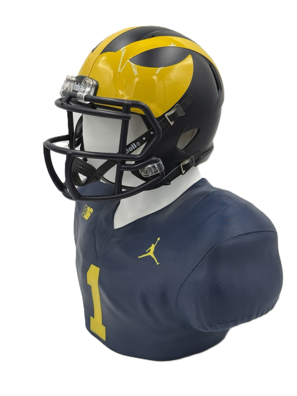 Personalized NFL & NCAA Inspired Mini Helmet Desktop Displays