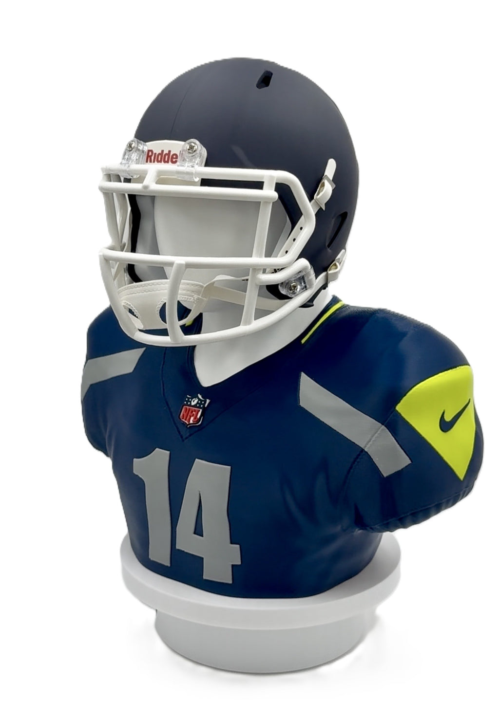 Personalized NFL & NCAA Inspired Mini Helmet Desktop Displays